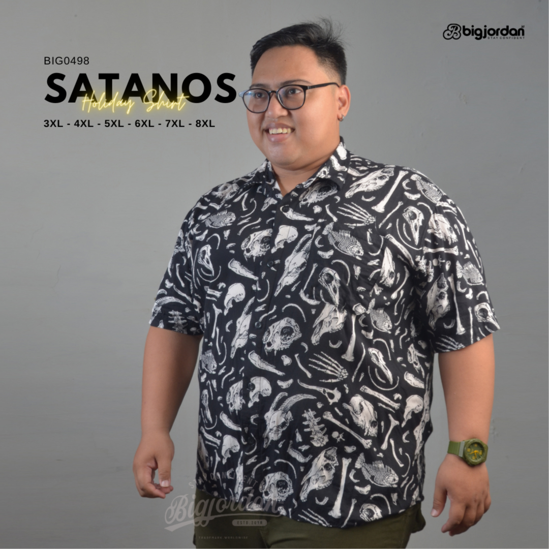 SATANOS - KEMEJA MOTF FULL PRINT 5