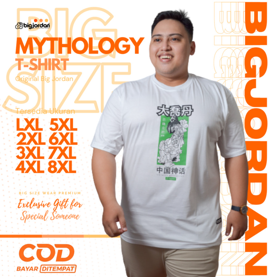 MYTHOLOGY - KAOS BIGJORDAN - 3XL 4XL 5XL 6XL 7XL 8XL