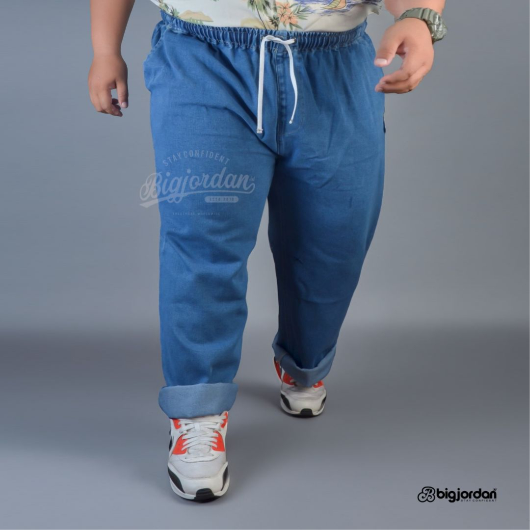 BOYAKA - CELANA JEANS BAGGY STEEL BLUE