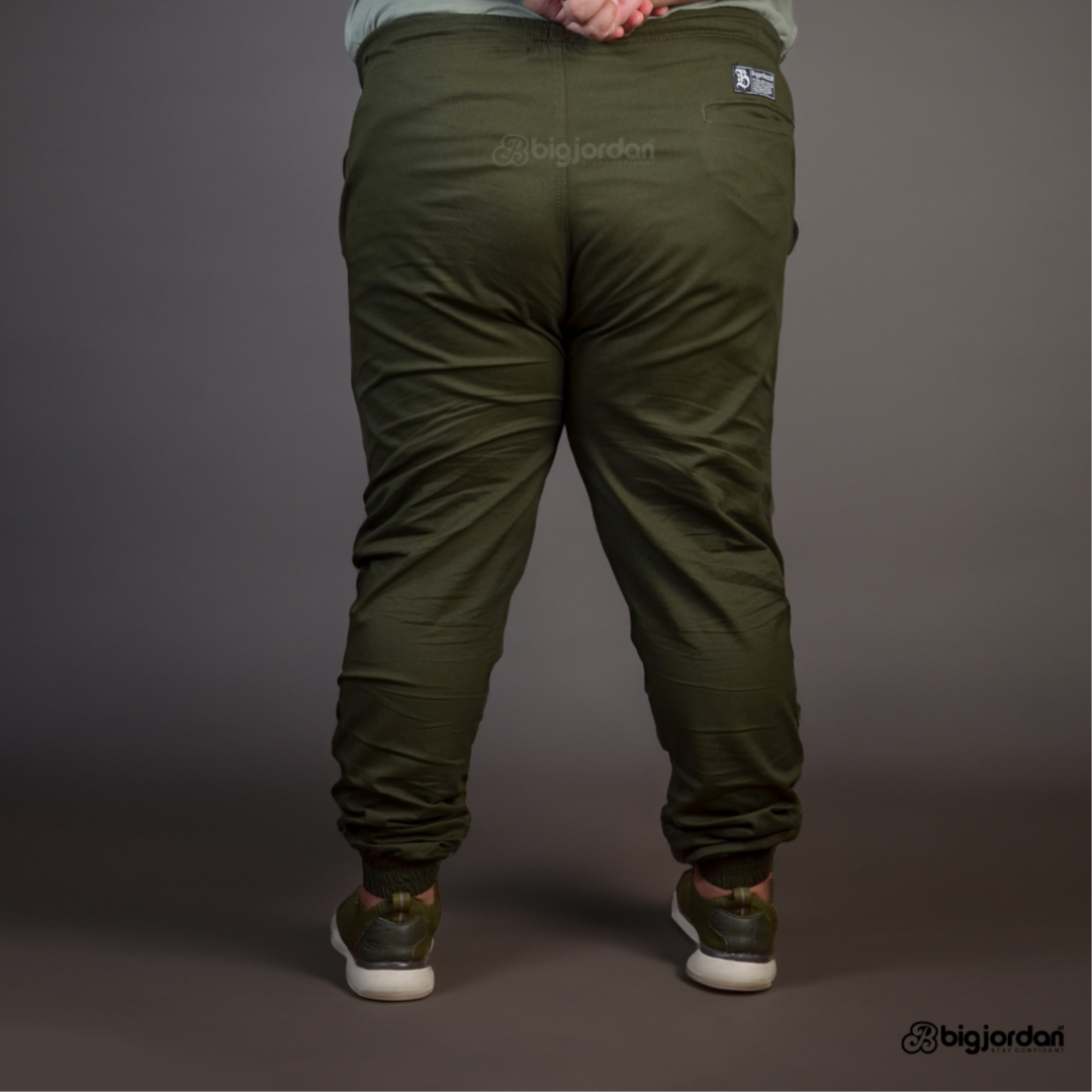 CELANA JOGGER TWILL - HIJAU OLIVE 3