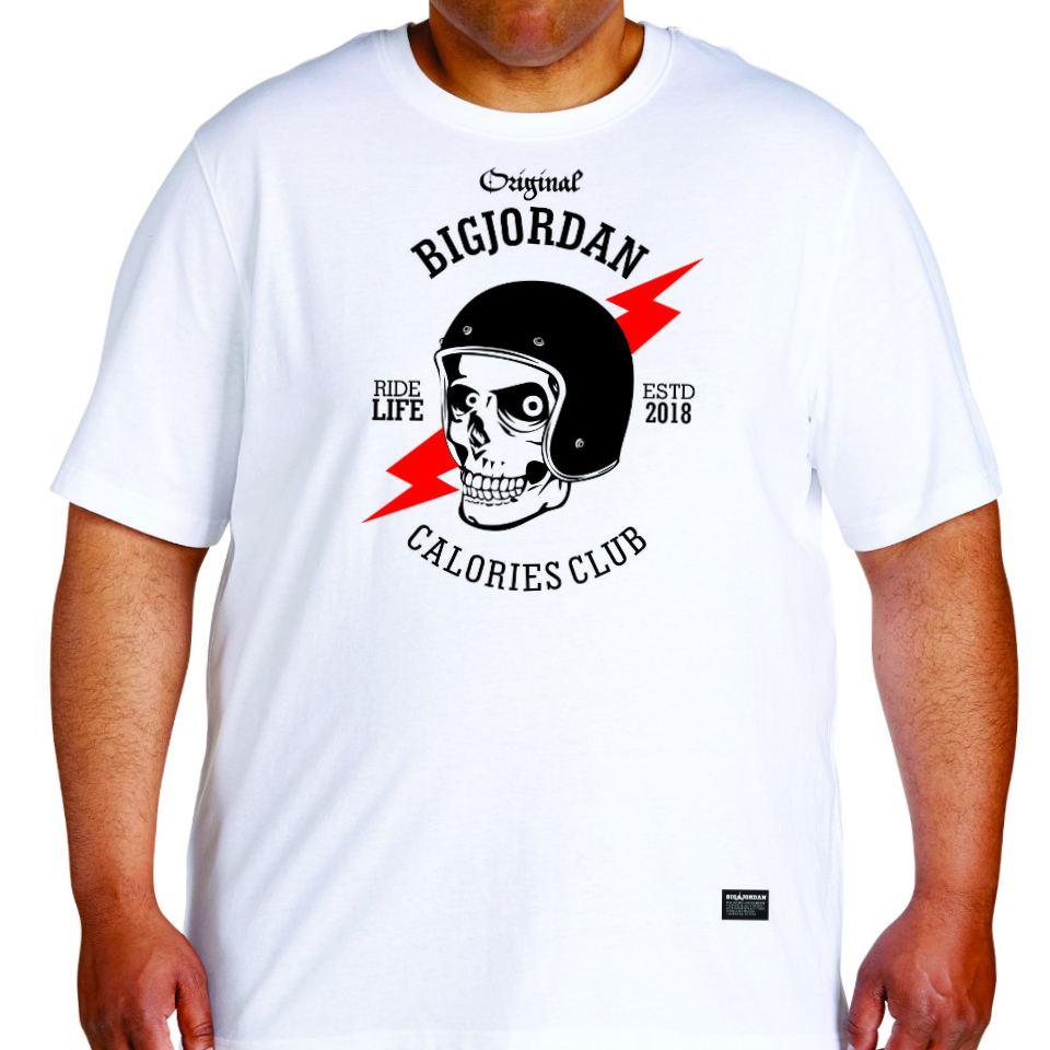 KAOS TENGKORAK PUTIH