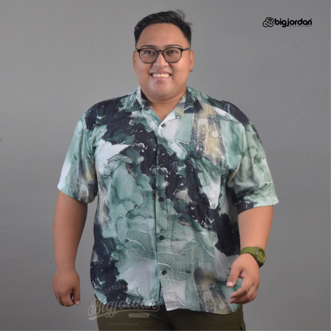 AUDERO - KEMEJA MOTF FULL PRINT