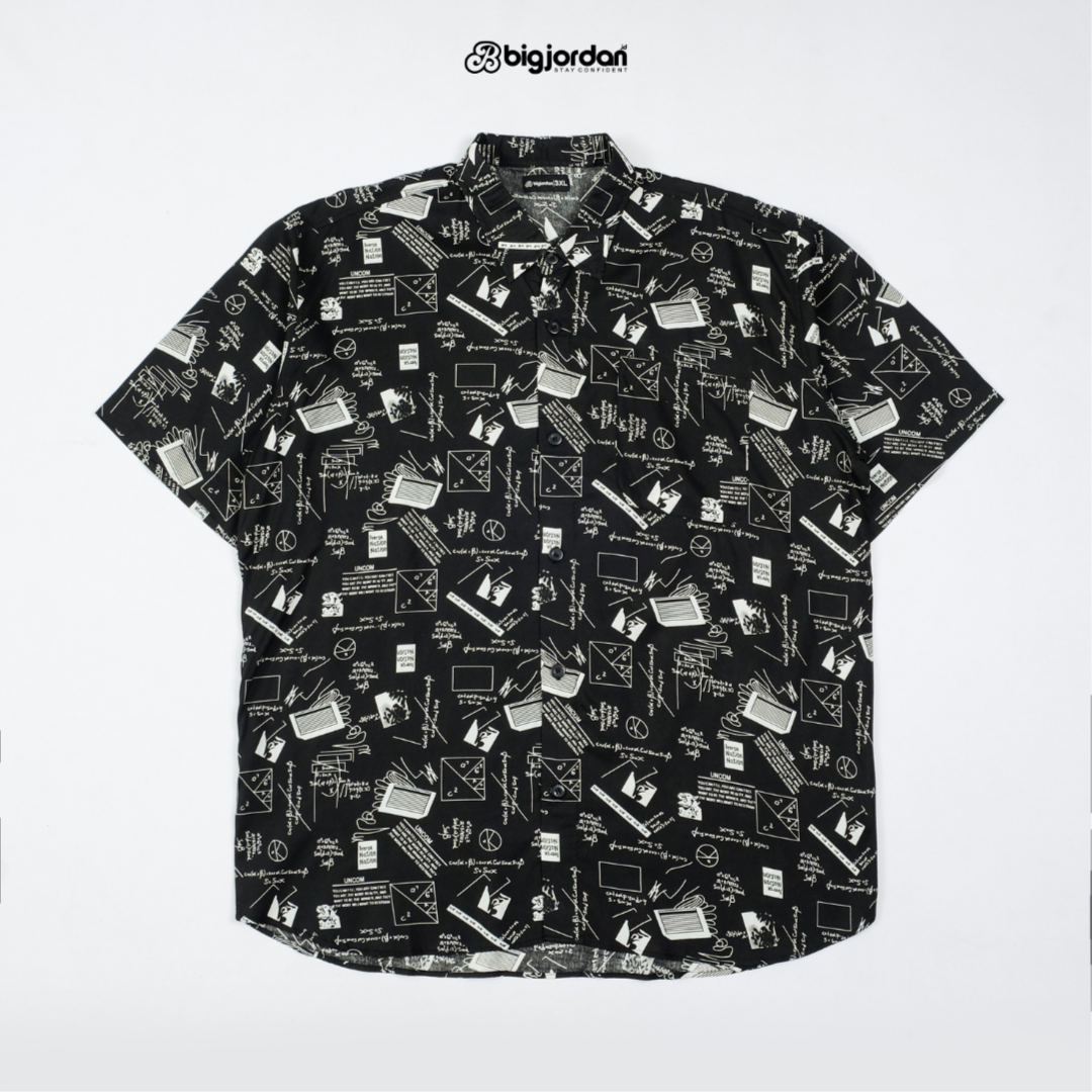 ALESANDRO - KEMEJA MOTF FULL PRINT