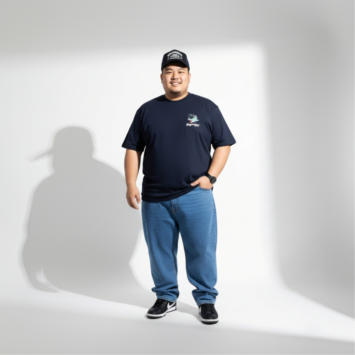 NAVY SHARK - KAOS GRAFIS BIG SIZE 6