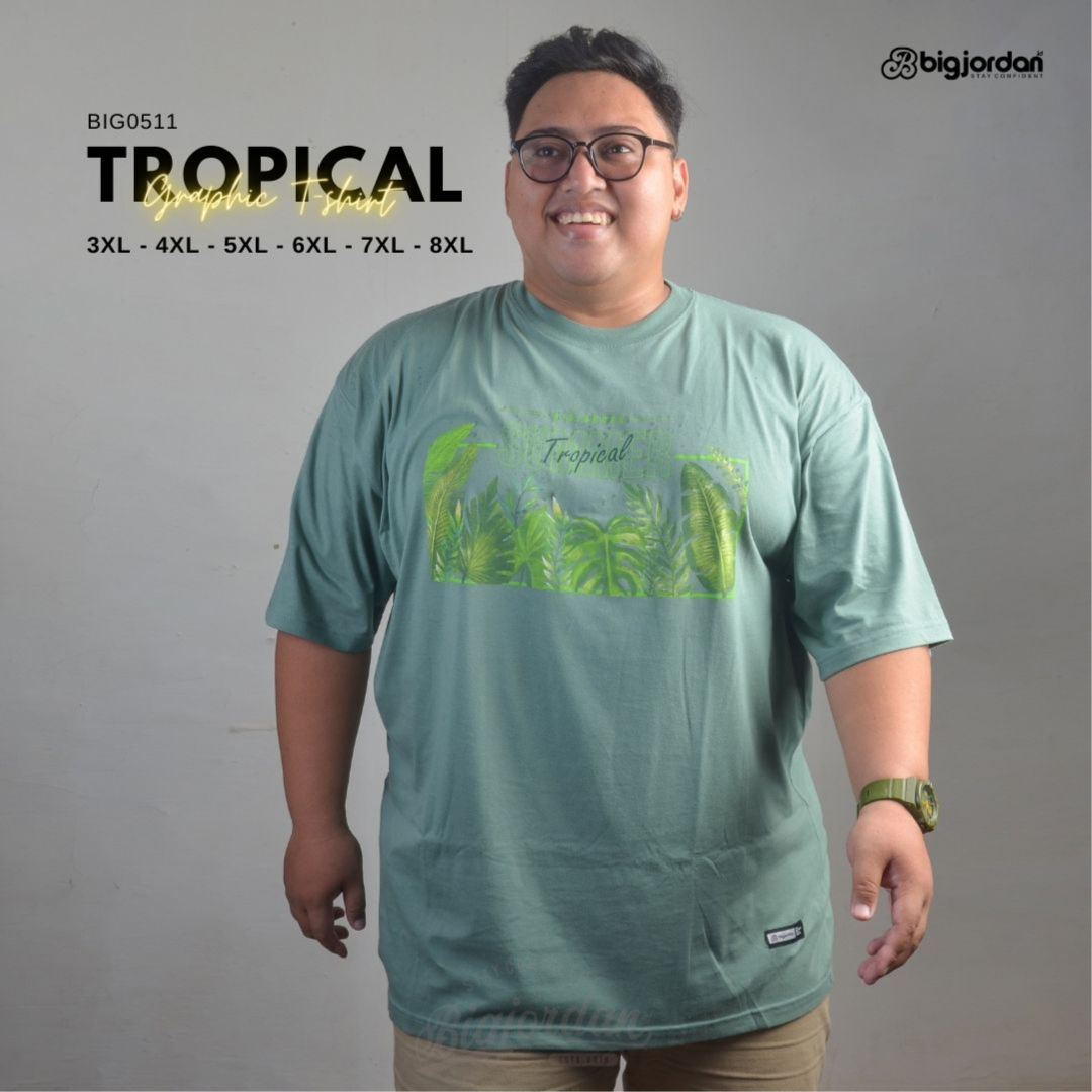 TROPICAL - KAOS GRAFIS BIG SIZE 5