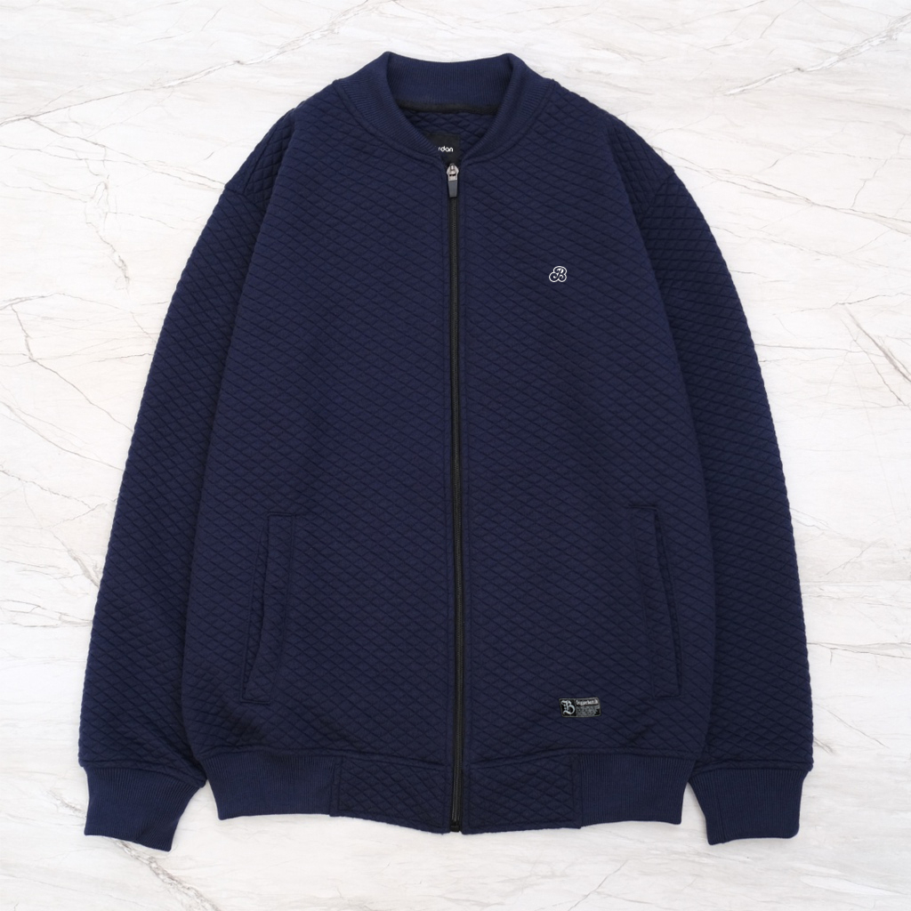 DIAMANTE JAKET BOMBER NAVY