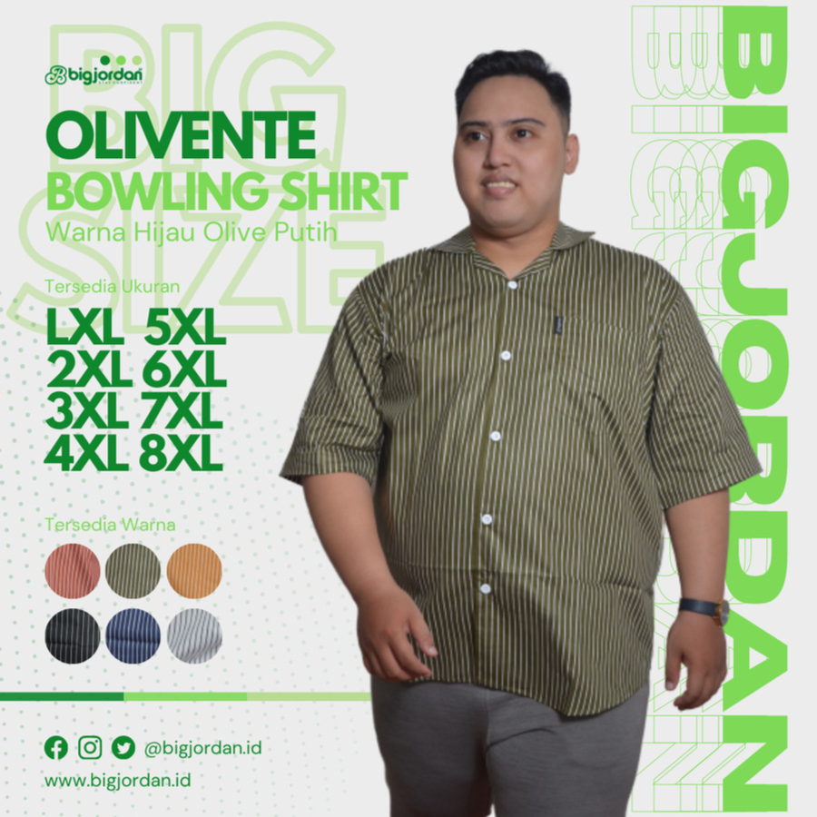 OLIVENTE KEMEJA BOWLING SALUR