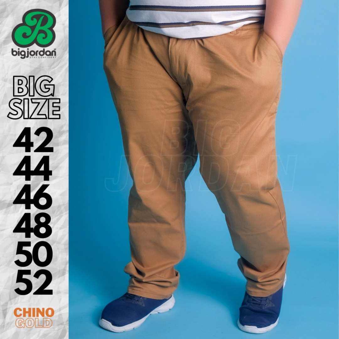 CELANA CHINO GOLD 46 48 50 52 54
