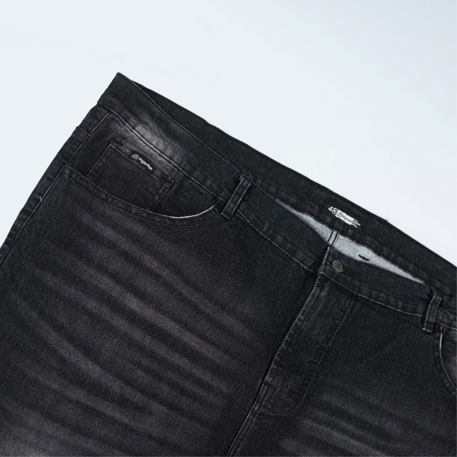 HOGAN - CELANA JEANS SLIMFIT STRETCH WASHED BLACK 2