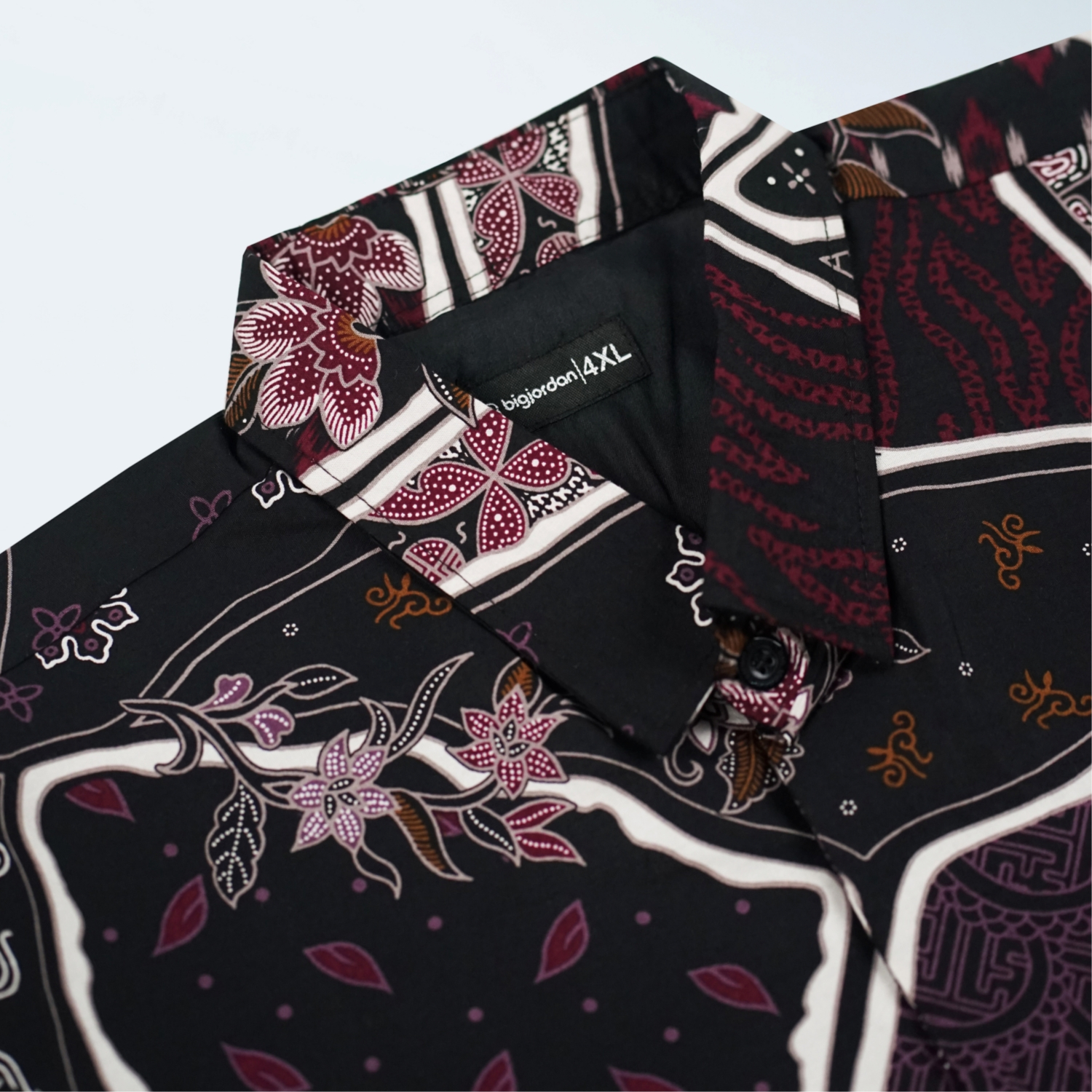 GIORDANO - KEMEJA BATIK PENDEK 2