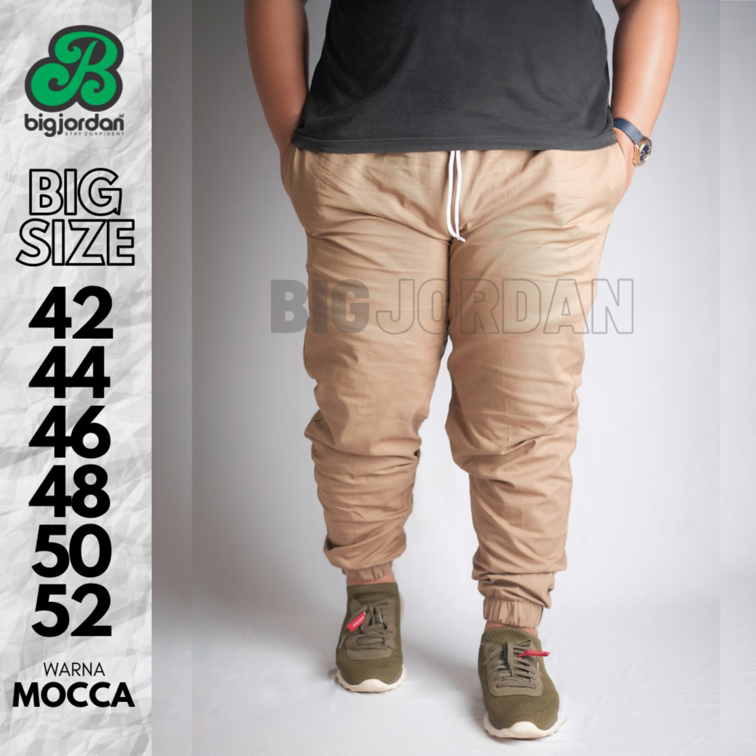 CELANA JOGGER TWILL - MOCCA