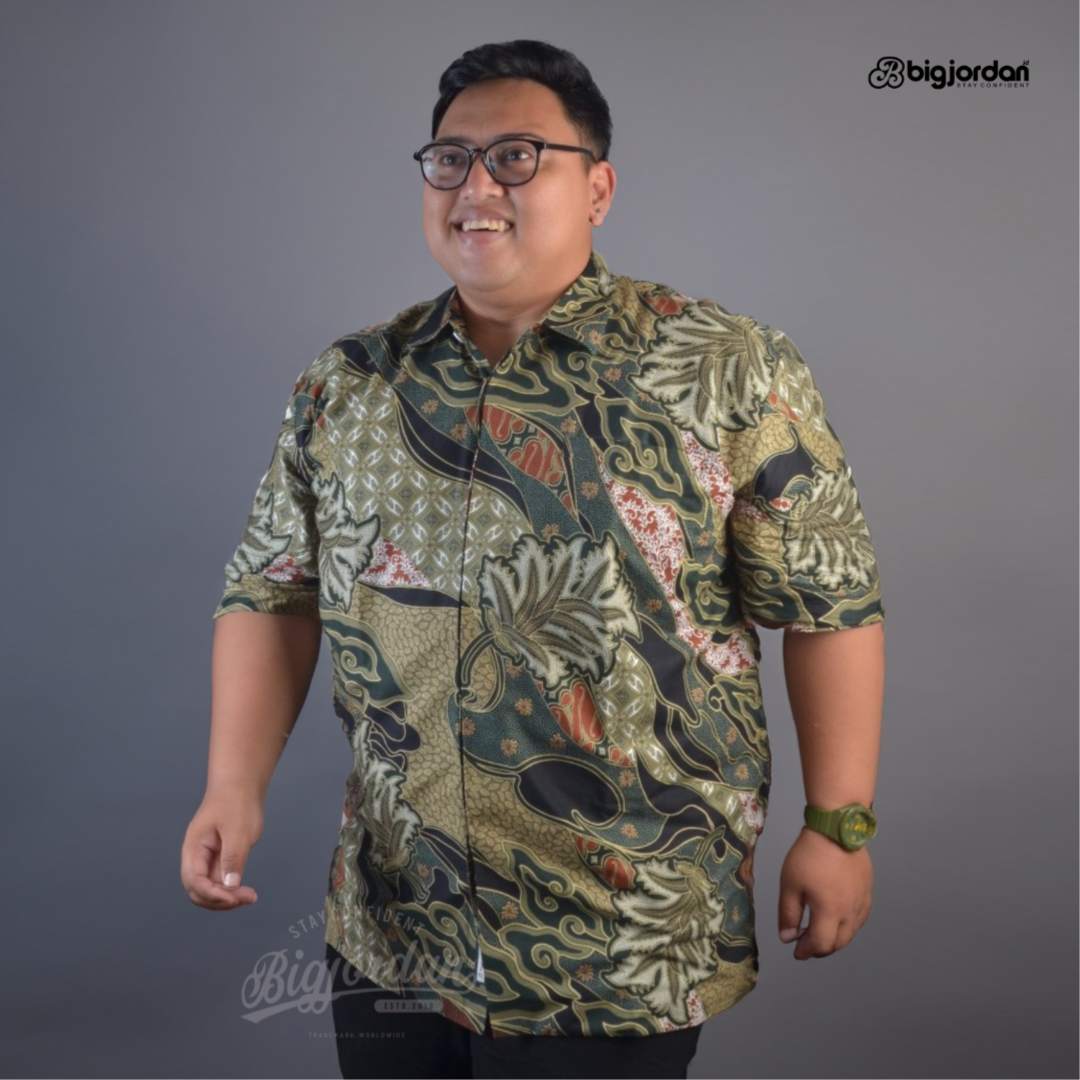 MORGAN - KEMEJA BATIK PENDEK