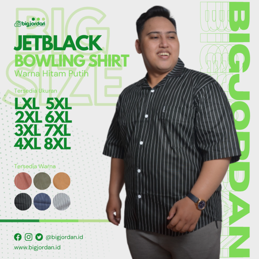JETBLACK KEMEJA BOWLING SALUR
