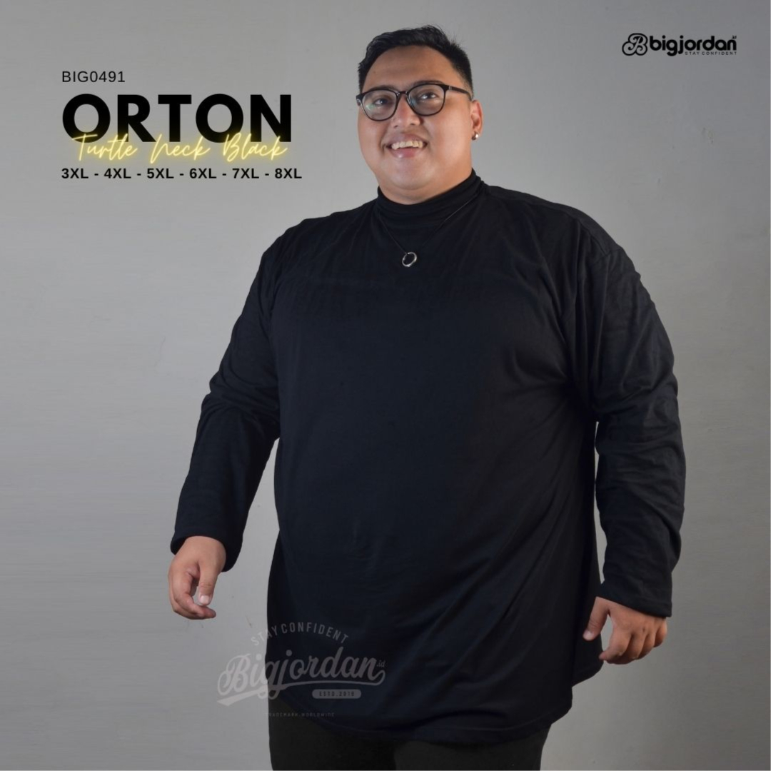 ORTON - KAOS TURTLENECK HITAM 5