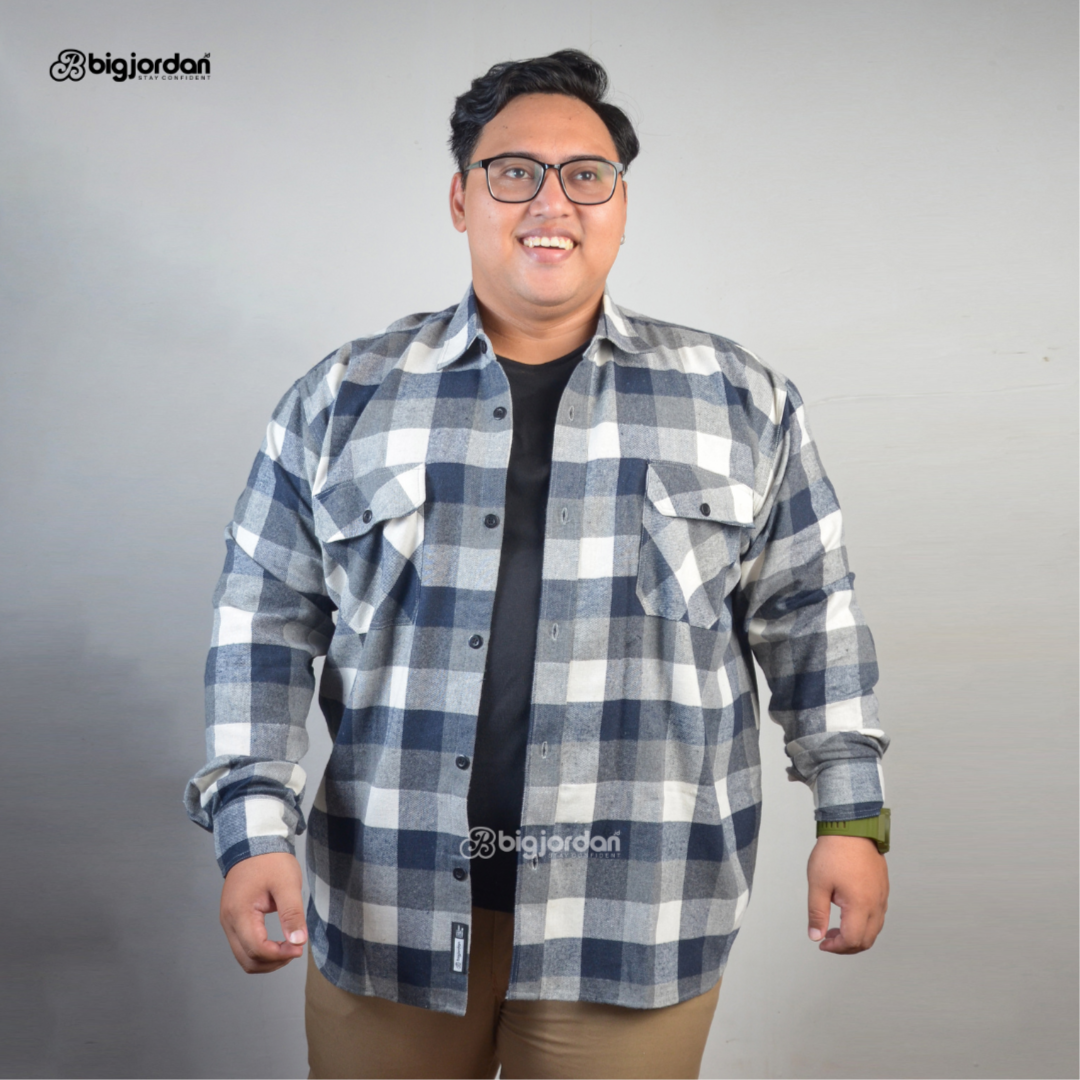 ALESSANDRIA - KEMEJA FLANNEL LENGAN PANJANG