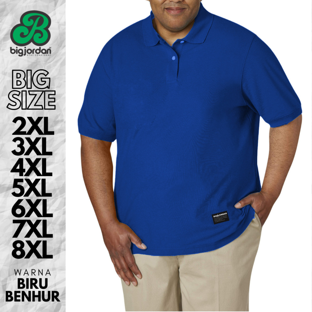 POLO SHIRT BIRU BENHUR