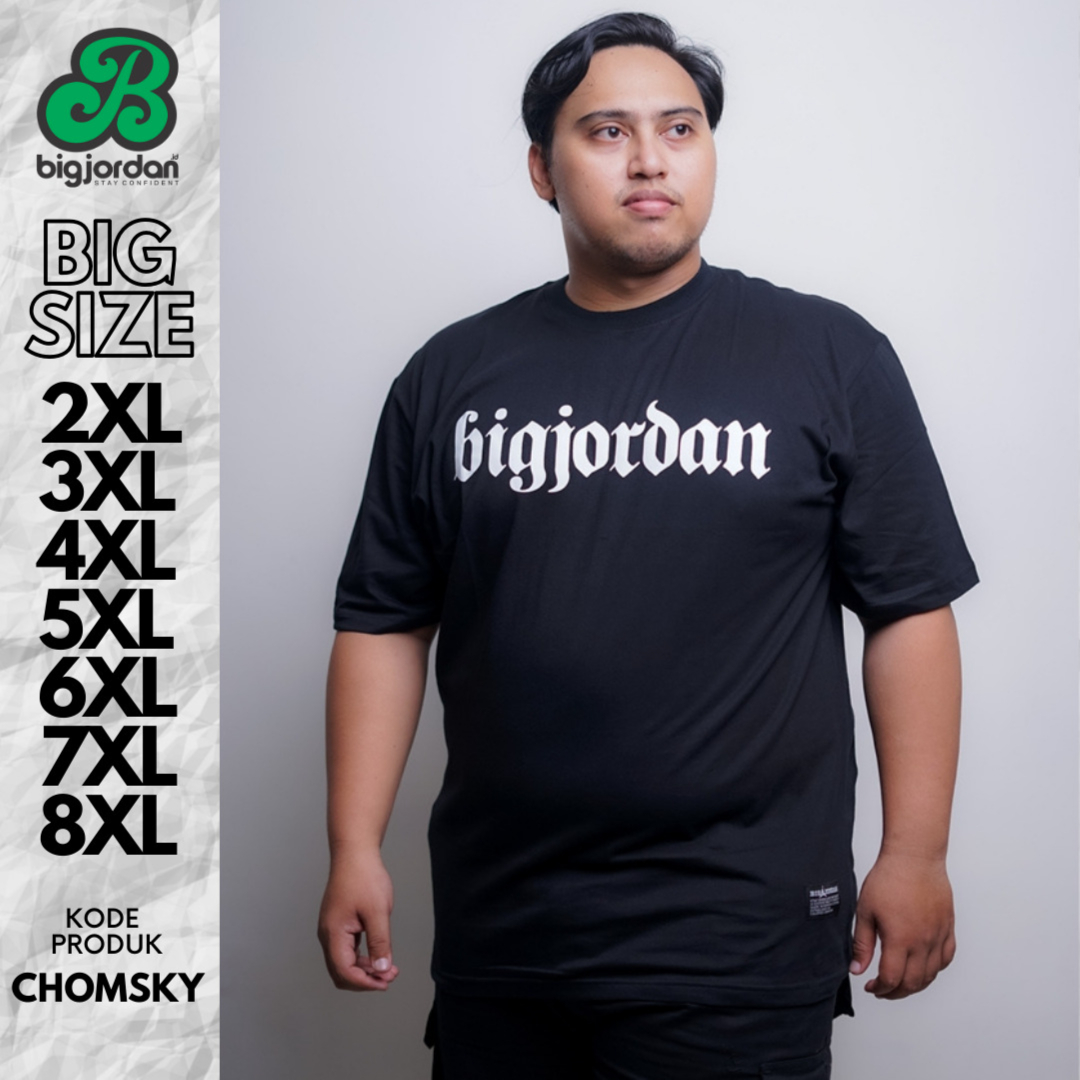 KAOS CHOMSKY HITAM
