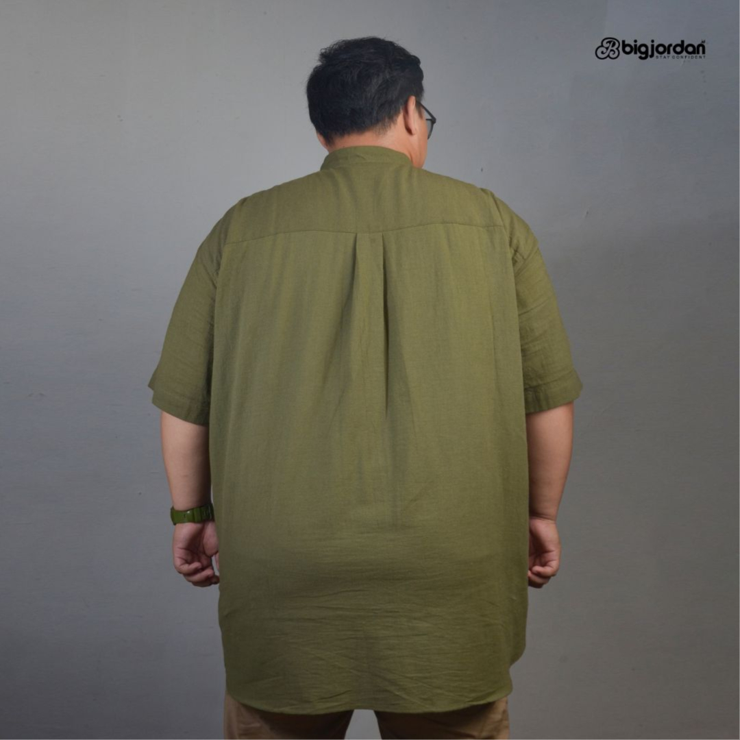 OMAR HIJAU - KEMEJA KOKO LINEN 3