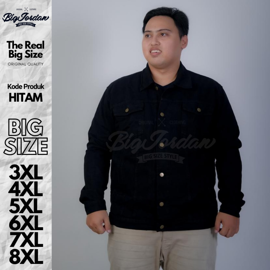 JAKET JEANS HITAM