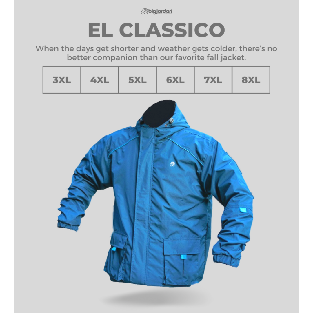 EL CLASSICO BLUE JACKET - JAKET OUTDOOR JAKET PARKA 2