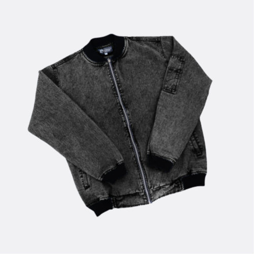 ULTRAS JAKET BOMBER JEANS SANDWASH GREY