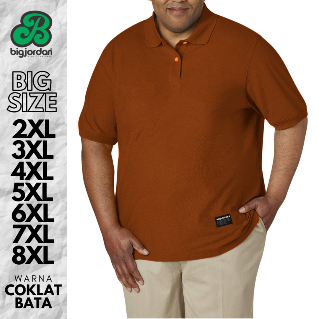 POLO SHIRT COKLAT BATA