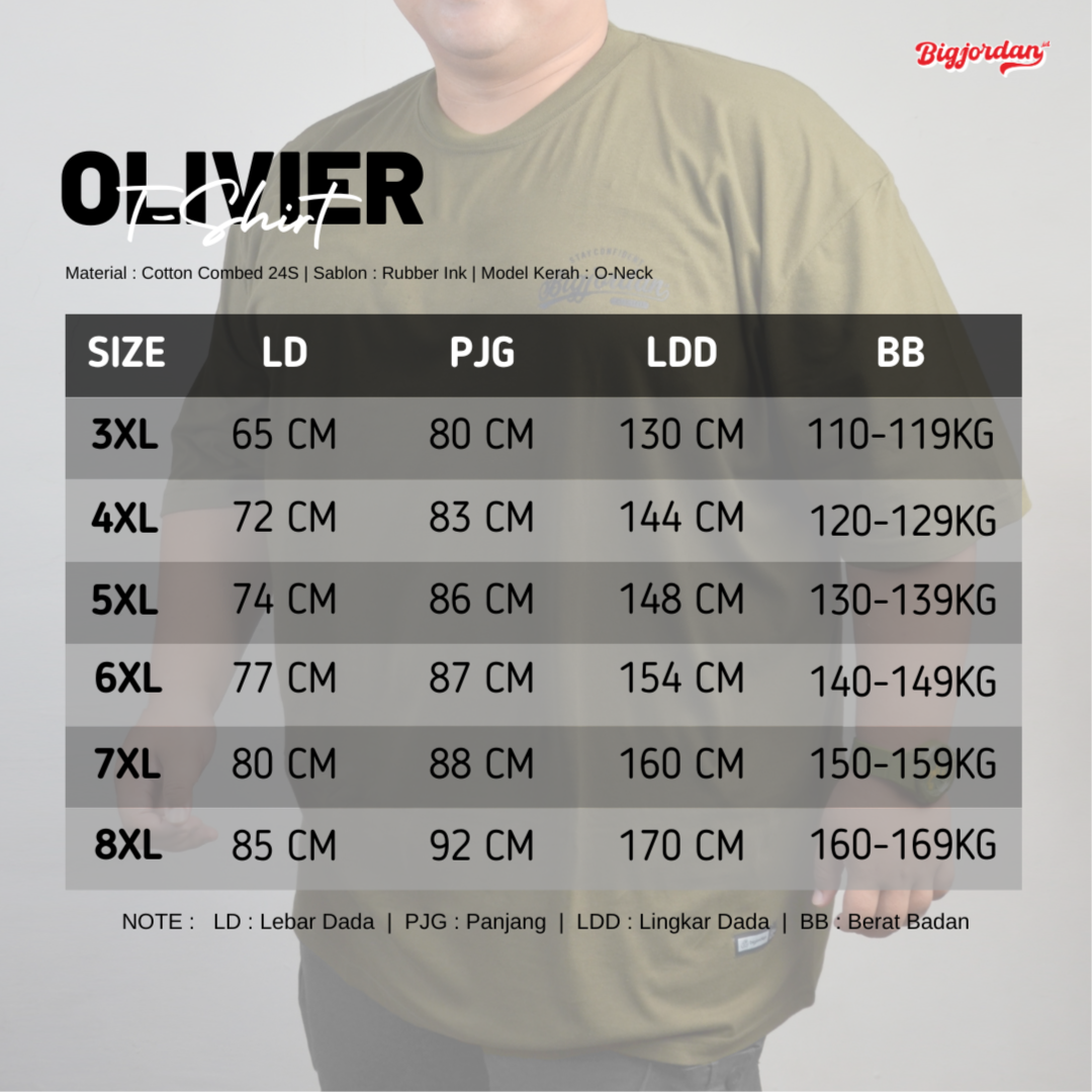 OLIVIER - KAOS GRAFIS BIG SIZE 6