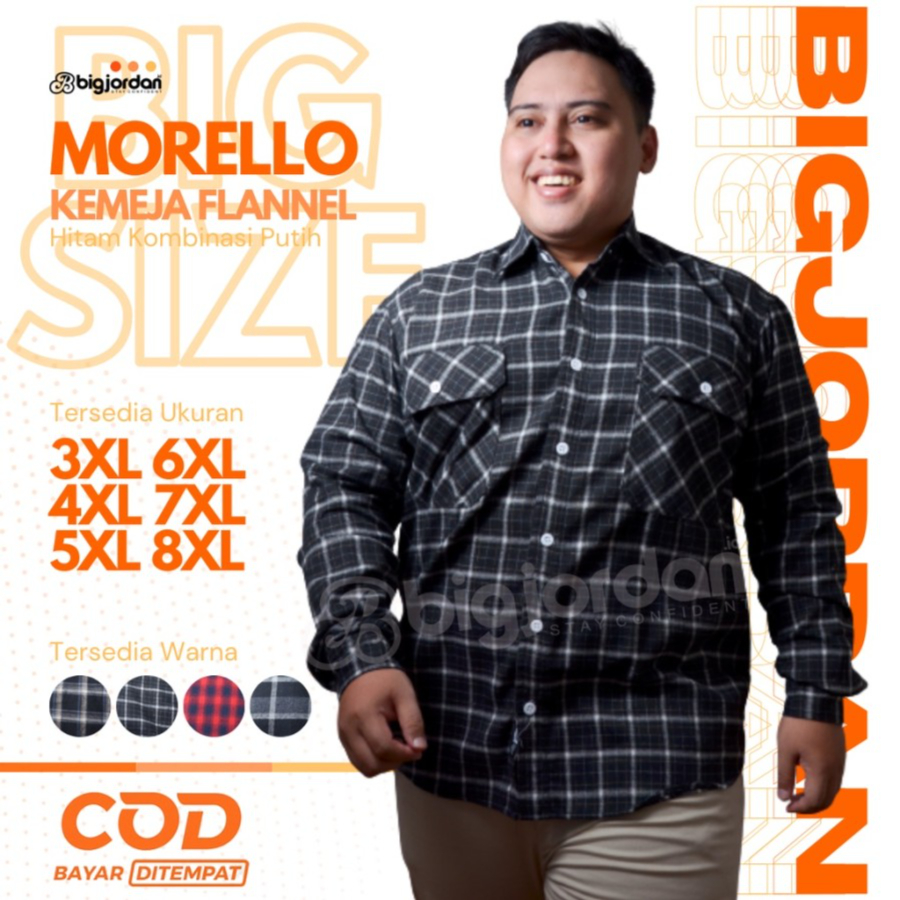 MORELLO KEMEJA FLANNEL