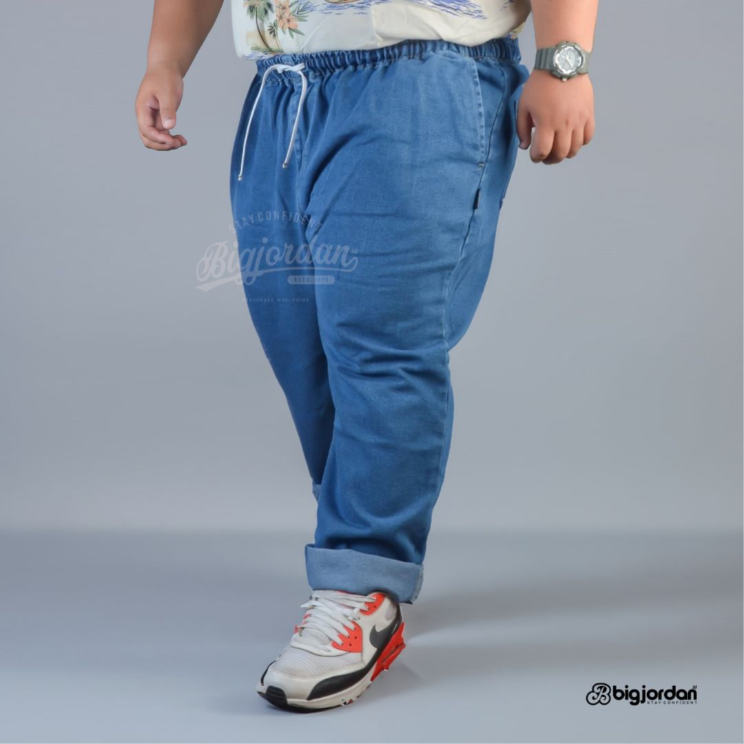 BOYAKA - CELANA JEANS BAGGY STEEL BLUE 2