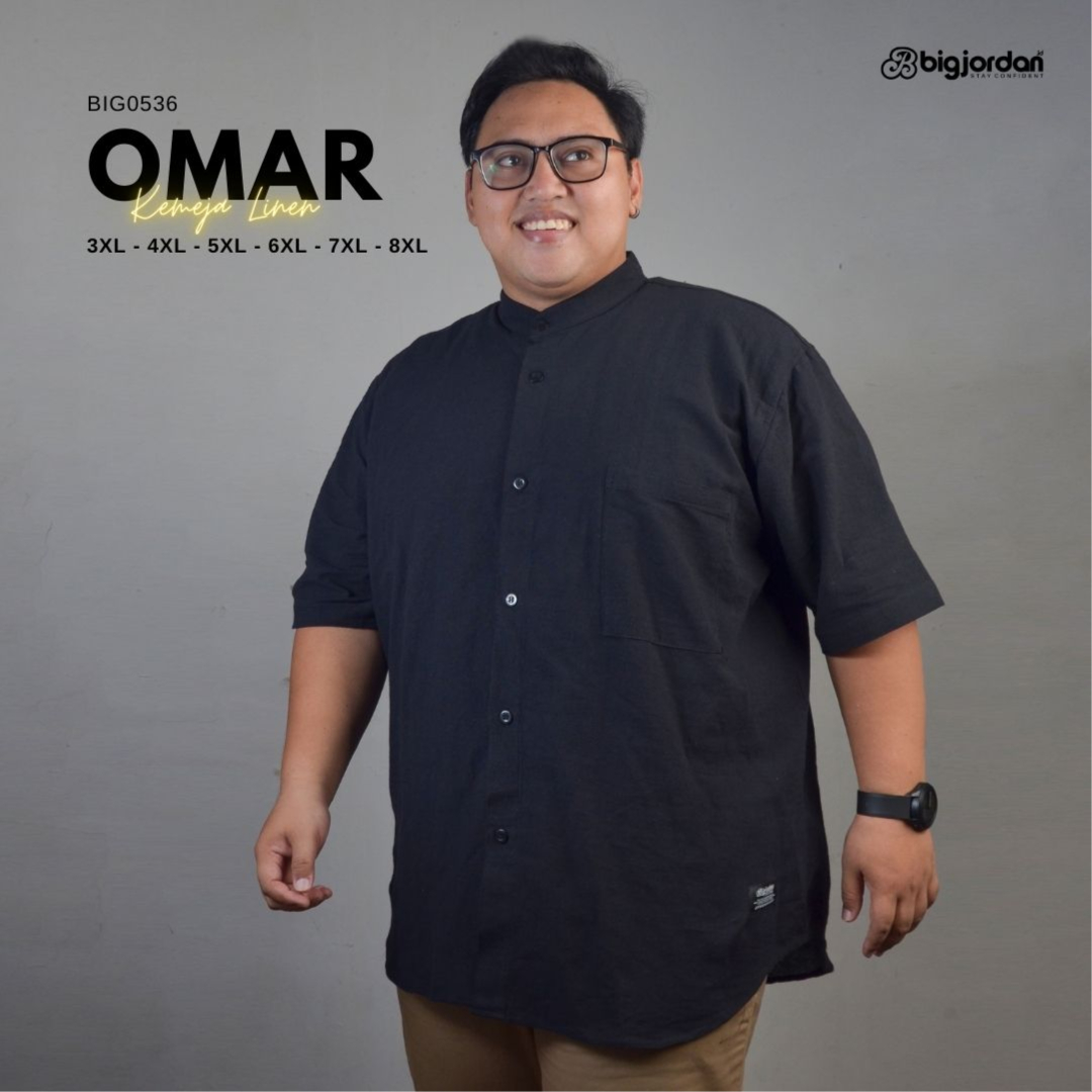 OMAR HITAM - KEMEJA KOKO LINEN 8