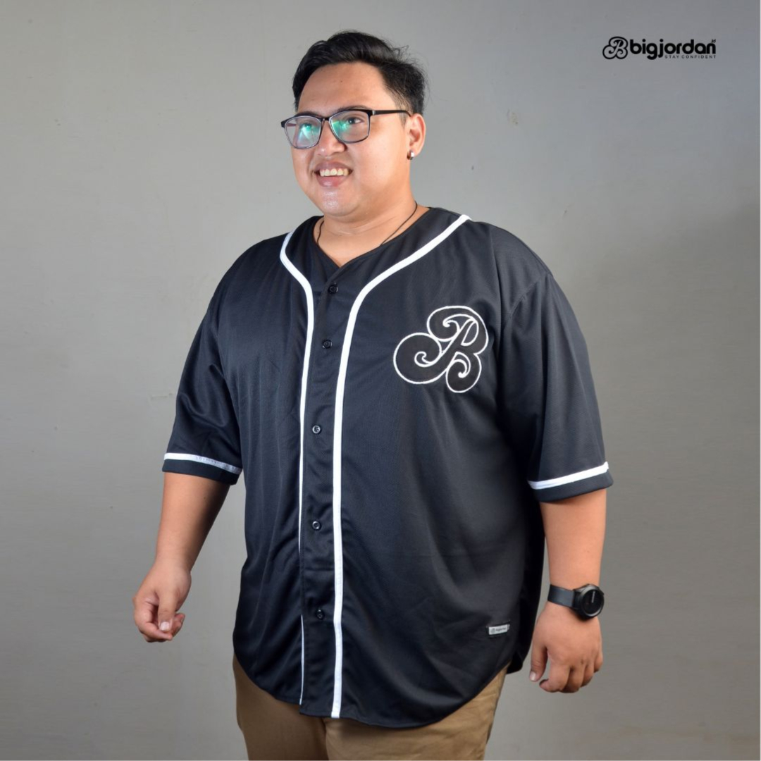 ANDREA - JERSEY BASEBALL HITAM