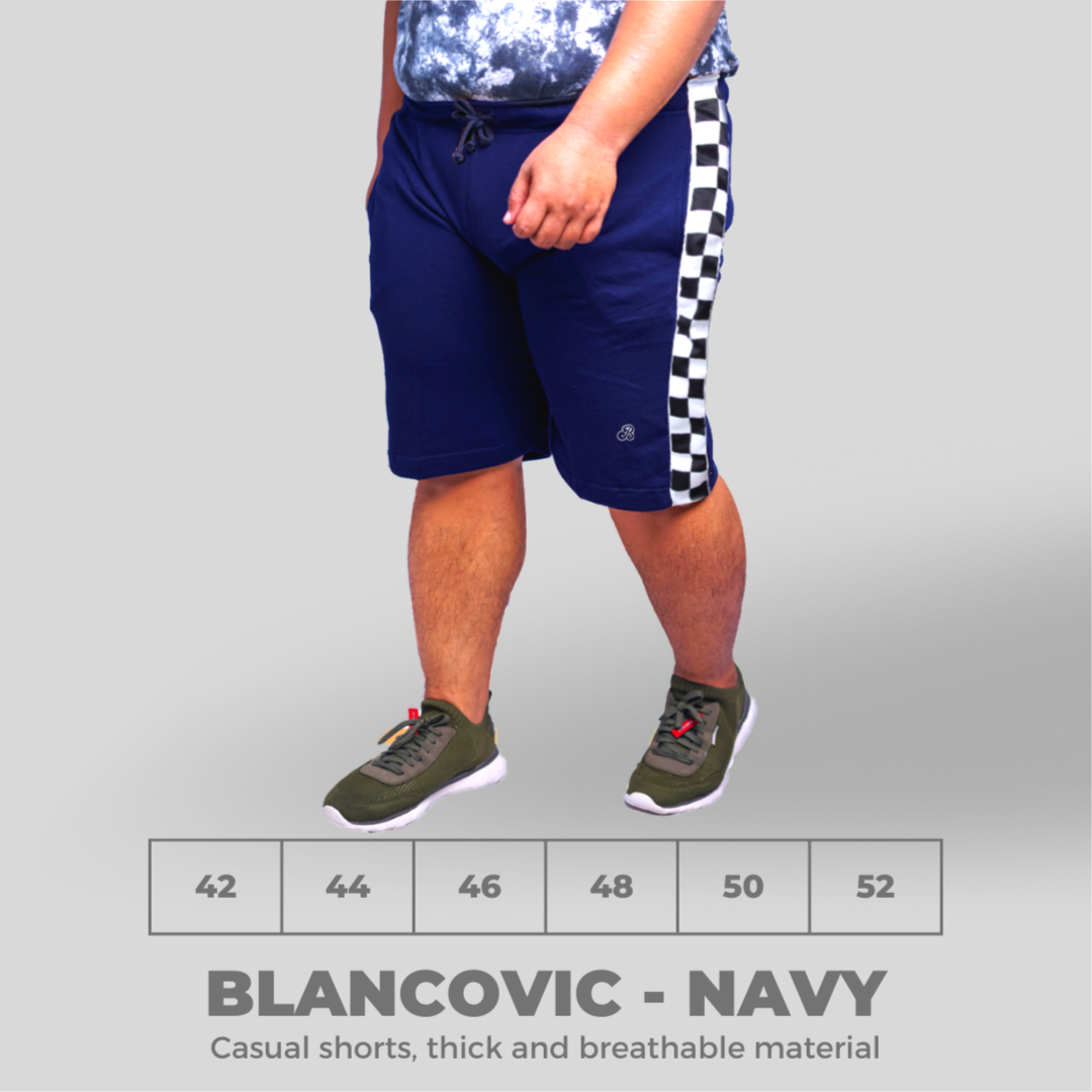 BLANCOVIC NAVY - CELANA KOLOR PENDEK