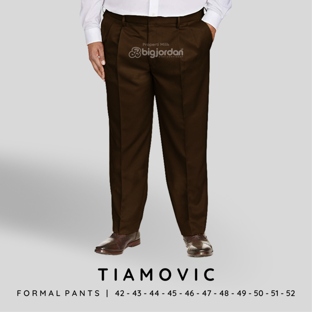 TIAMOVIC COKELAT - CELANA BAHAN FORMAL