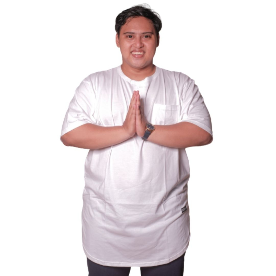 KAOS KOKO KURTA PUTIH 2XL 3XL