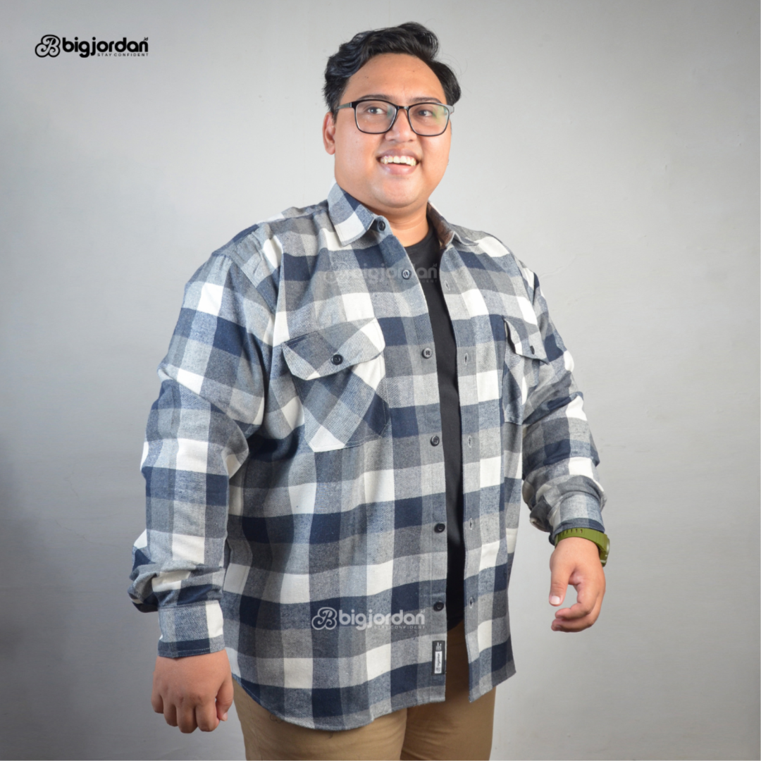 ALESSANDRIA - KEMEJA FLANNEL LENGAN PANJANG 3